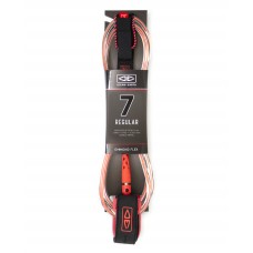 Leash Surf Ocean & Earth Regular Moulded 7' Coral